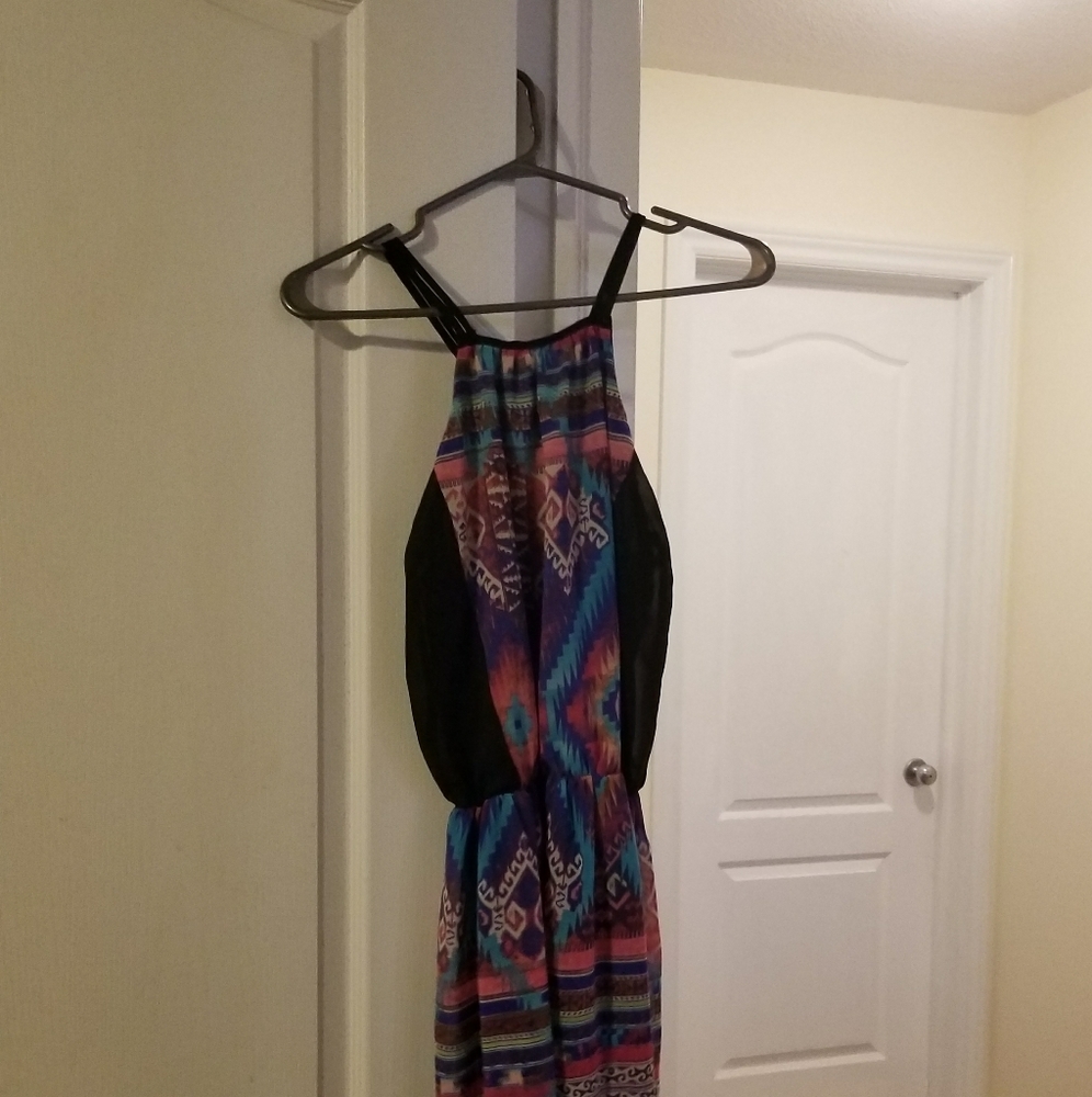 Multicolored Long Summer dress